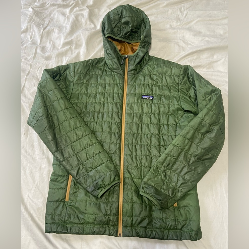 Paragonia Green Grid Hoodie